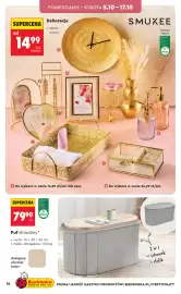 Biedronka gazetka Strona 16: Dekoracje Smukee €14,99, Puf €79,90
