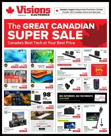 Visions Electronics flyer week 40 Page 1: Dyson V10 Konical Cordless Stick Vacuum €549,99, Samsung QN65QN80HA FX2C €1.198,00