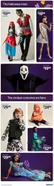 Walmart flyer Page 4: Infants' costume €24,98, Men's costume €19,98