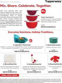 Tupperware flyer Page 1