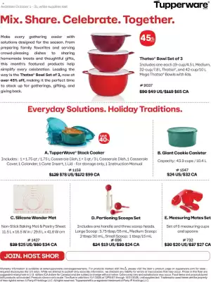 Tupperware (valid until 31-10)