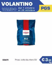 Volantino PGS Cash&Carry Pagina 1: Prosc. cotto blu intero SV €3,99