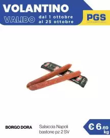 Volantino PGS Cash&Carry Pagina 2: Borgo Dora Salsiccia Napoli bastone €6,69