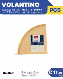Volantino PGS Cash&Carry Pagina 3: Formaggio Gran Gusto €11,49