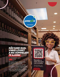 Encarte Prezunic Página 8: prezunic cencosud NÃO SABE QUAL VINHO LEVAR? A NIC SOMMELIER TE AJUDA! Em nossas adegas, você