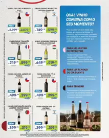 Encarte Prezunic Página 2: Vinho português quinta quatro ventos gran reserva €319,90, Vinho chileno jardín de macul €399,90