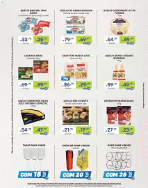 Encarte Prezunic Página 7: Queijo são vicente (tipos) fracionados €17,99, Presunto parma sadia €23,99