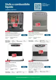 Volantino Cfadda Pagina 11: Stufa portatile a stoppino Qlima €119,00, Stufa Laser Qlima Sre 9046 C-2 €449,00