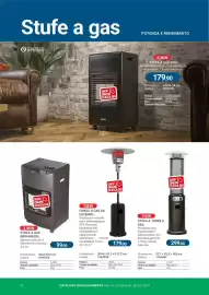 Volantino Cfadda Pagina 12: Fungo a gas da esterno €179,00, Stufa a torre a gas €299,00