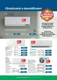 Volantino Cfadda Pagina 18: Climatizzatore Aryal S2 E €379,00, Olimpia Splendid Aryal S2 E Inverter €149,00