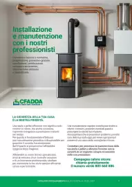 Volantino Cfadda Pagina 3: Installazione e manutenzione con i nostri professionisti Consulenza tecnica e normativa