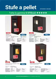 Volantino Cfadda Pagina 4: Stufa a pellet Adrano 7 Plus €749,00, Stufa a pellet design evo 7 €899,00