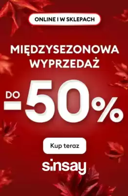 Sinsay (ważność do 8-10)