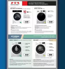 Volantino Sinergy Pagina 22: Asciugatrice MVD-06T9D €449,00, Lavaggio a Vapore €449,00