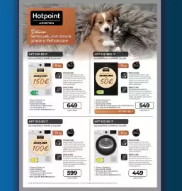Volantino Sinergy Pagina 24: Asciugatrice a pompa di calore Hotpoint Ariston €599,00