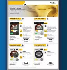 Volantino Sinergy Pagina 26: Asciugatrice slim a pompa di calore Whirlpool €549,00