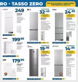Volantino Sinergy Pagina 3: Frigorifero Indesit €14,95, Candy frigorifero €249,00