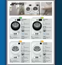 Volantino Sinergy Pagina 33: Lavatrice DNP08SEB €649,00, Lavatrice DR09EE €449,00