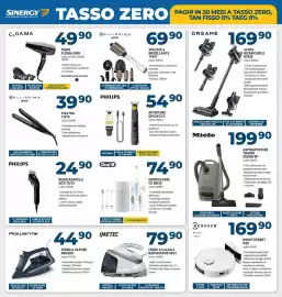 Volantino Sinergy Pagina 9: Philips rifinitore €54,90, Spazzola modellante Bellissima €69,90