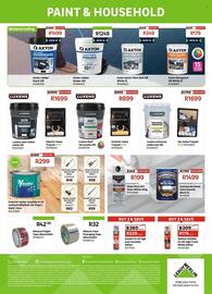 Leroy Merlin catalogue Page 8: Axton Quick Fibre Seal Off White 5l €349,00, Luxens Roof Terracotta 20l €899,00