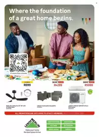Leroy Merlin catalogue Page 1: Jabulani 4 piece patio set graphite €4.299,00