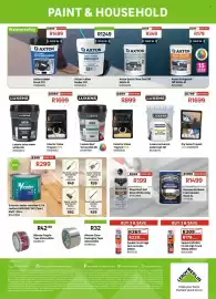 Leroy Merlin catalogue Page 8: Axton Quick Fibre Seal Off White 5l €349,00, Luxens Roof Terracotta 20l €899,00
