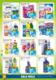 Hala Wola gazetka Strona 18: Koszyk do WC Bref €10,99, Płyty do mycia naczyń Pur €8,99