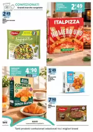 Volantino Deco Superfreddo Pagina 11: Vici chele di surimi al sapore di granchio €1,49, Findus 4 Beefburger €7,90