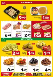 Volantino Il Centesimo Pagina 3: Peperoni gialli/rossi €1,59, Castagne €4,99