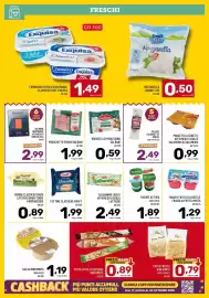 Volantino Il Centesimo Pagina 5: Prosciutto crudo Galbani €1,99, Wurstel di puro suino Galbani €0,59
