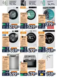 Volantino Unieuro Pagina 24: Cucina 80cm Glemgas €679,90, Bosch lavastoviglie SMS4EC128E €699,90