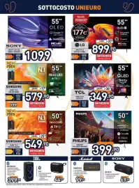 Volantino Unieuro Pagina 4: Marshall Emberton III €99,99, JBL GO 5 €44,99