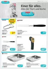 Kastner Flugblatt Seite 35: HENDI Thermometer Infrarot €49,99, Giesser Fleischgabel €31,19