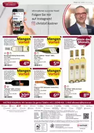 Kastner Flugblatt Seite 36: BA White Tschida €8,99, Prosecco DOC Spumante Treviso Brut €6,69