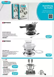 Kastner Flugblatt Seite 11: Swissmar Gruyere Fondue Set €62,00, Züri Fondue Set Swissmar €75,00