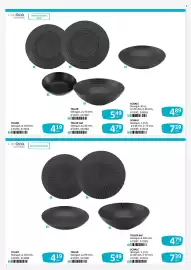 Kastner Flugblatt Seite 4: CREATABLE Serie Vesuvio black TELLER €7,39, CREATABLE Serie Lava Stone black TELLER €5,49