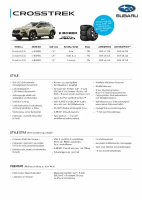 Subaru | Crosstrek (gültig bis 31-10)
