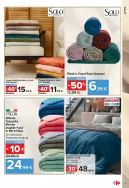 Volantino Carrefour Market | Catalogo casa Pagina 3: Trapunte Bicolor Double Face in Microfibra €24,99
