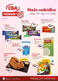 CBA leták | Premium Strana 1: CBA mini roláda lískooříšková, mléčná €5,90, Vitana Masox €2.290,00