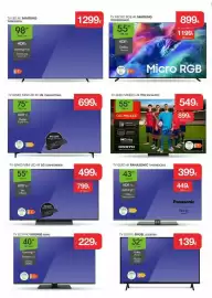 Catálogo Milar Página 4: Lg - tv qned mini led 4k 55qned8e63b €799,00, Hisense - tv led fhd 40a4s €229,00