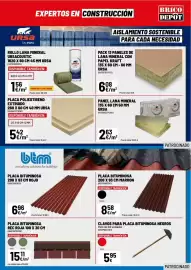 Catálogo Brico Depôt Página 13: Total - placa bituminosa 200 x 93 cm marron €8,58, Lana - rollo mineral €1,56