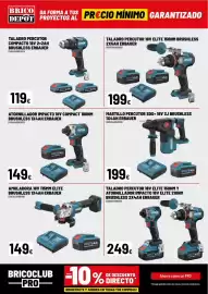 Catálogo Brico Depôt Página 14: Elite - taladro percutor 18v 150nm brushless 2x5ah erbauer €199,00