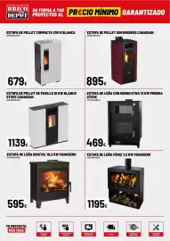 Catálogo Brico Depôt Página 16: Blanco - estufa de pellet de pasillo 10 kw stove canadian €1.139,00