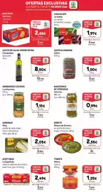Folleto SPAR Gran Canaria Página 2: La asturiana - garbanzos cocidos €1,15, Celorrio - macedonia de verduras €1,15