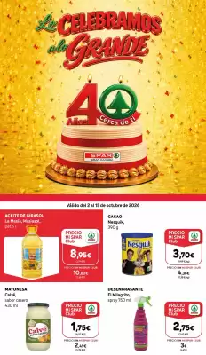 SPAR Gran Canaria (válido hasta el 15-10)