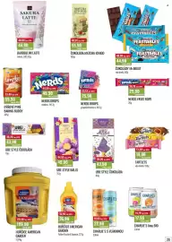 Ratio leták Strana 21: NERDS DROPS, rainbow €49,90, ČOKOLÁDA MATCHA ICHIGO €55,90