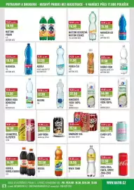 Ratio leták Strana 4: Dobrá voda neperlivá jemná €11,50, Limonády USA €23,50