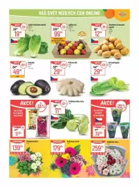 Globus leták týden 41 Strana 11: Salát Little Gem zelený €19,90, Česká potravina kedlubna bílá s listy €11,90