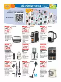Globus leták týden 41 Strana 34: Rohnson kapslový kávovar 5v1 r-98041 €2.299,00, Rohinson sekáček potravin R-5111 €799,90