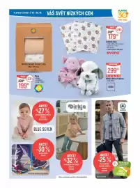 Globus leták týden 41 Strana 35: Prego Home Dětská deka s hračkou €299,90, Evona látkové pleny €179,90
